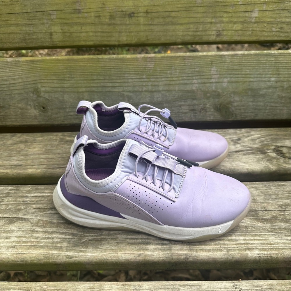 Clove Classic Lavender Purple Nursing Healthcare Sneakers Fluid Resistant Sz 7